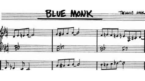 “Blue Monk” een swingende melodie met een melancholieke ondertoon